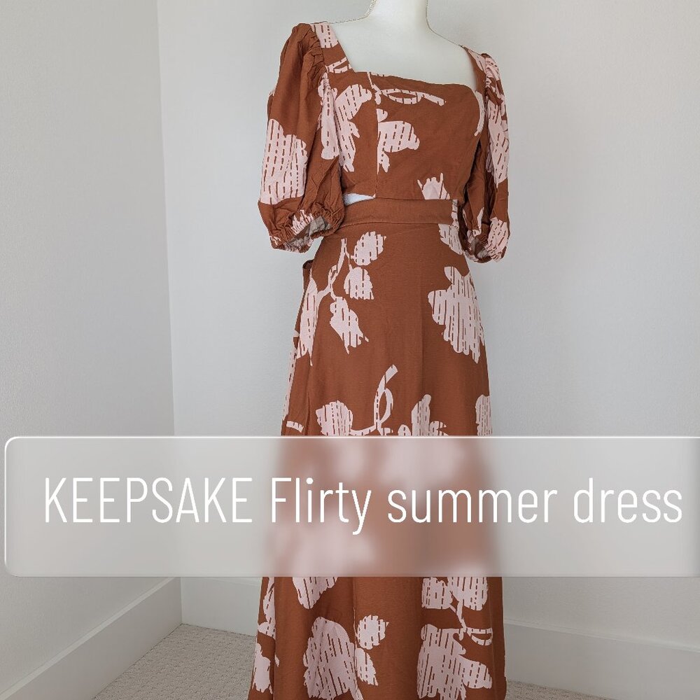KEEPSAKE - Cutout Dress, Size 6
